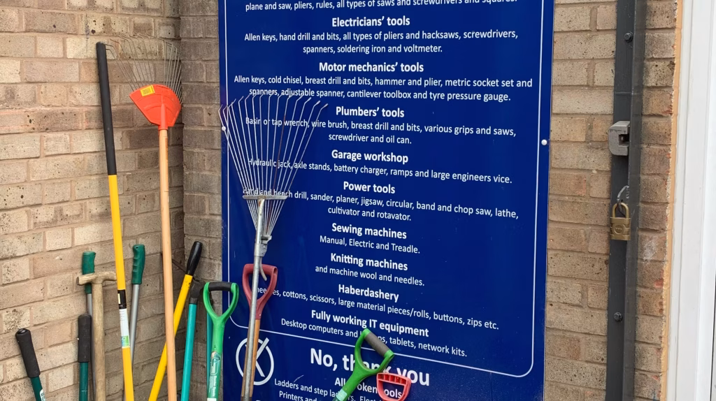 Donate your tools to empower communities